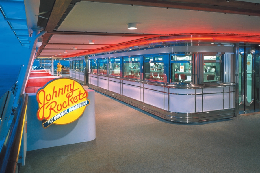 Royal Caribbean International Voyager of the Seas Exterior Johnny Rockets.jpg